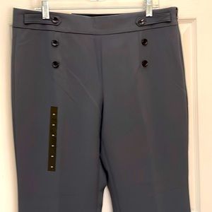 Banana Republic Sz 14 gray side-zip dress pant
